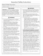 Preview for 4 page of Dacor Renaissance RR30NS Use & Care Manual