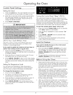 Preview for 10 page of Dacor Renaissance RR30NS Use & Care Manual