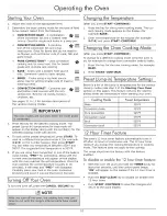 Preview for 12 page of Dacor Renaissance RR30NS Use & Care Manual