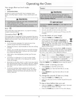 Preview for 15 page of Dacor Renaissance RR30NS Use & Care Manual