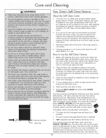 Preview for 22 page of Dacor Renaissance RR30NS Use & Care Manual