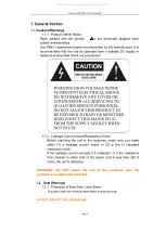 Preview for 3 page of DAEWOO ELECTRONICS DM-K40 Service Manual