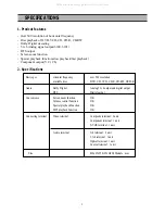 Preview for 4 page of DAEWOO ELECTRONICS DQD-6100D Service Manual