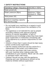 Preview for 4 page of Daewoo WM814T1WU4RS User Manual