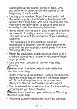 Preview for 6 page of Daewoo WM814T1WU4RS User Manual