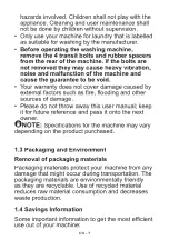 Preview for 10 page of Daewoo WM814T1WU4RS User Manual