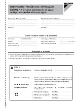 Preview for 49 page of Daikin EWWQ049KAW1M Installation Manual