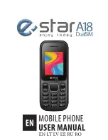 E Star A18 User Manual preview