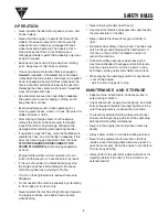 Preview for 6 page of EarthQuake 7155 Operator'S Manual