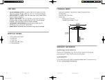 Preview for 10 page of EAST OAK PTU23001 Owner'S Manual