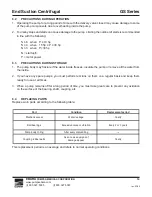 Preview for 14 page of EBARA GS Series Operating Instructions, Installation & Maintenance Manual