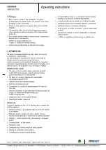 Preview for 3 page of ebm-papst VBH0630CTTRS Operating Instructions Manual