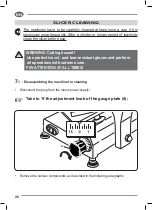 Preview for 28 page of Fac S220 Use And Maintenance Manual