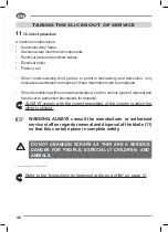 Preview for 42 page of Fac S220 Use And Maintenance Manual