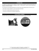 Preview for 2 page of FactoryCat GTR Operating Instructions Manual