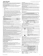 Preview for 4 page of Falcon SE900 Installation, Operation & Maintenance Instructions Manual