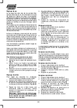 Preview for 46 page of Femi JOB LINE DIGITO ML 350 User Manual