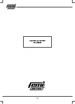 Preview for 58 page of Femi JOB LINE DIGITO ML 350 User Manual