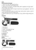 Preview for 2 page of GADGETMONSTER VLOGGING MIC Manual