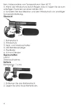 Preview for 4 page of GADGETMONSTER VLOGGING MIC Manual