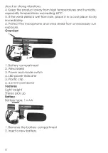 Preview for 6 page of GADGETMONSTER VLOGGING MIC Manual