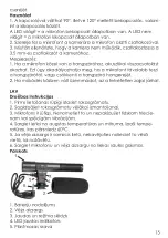 Preview for 15 page of GADGETMONSTER VLOGGING MIC Manual