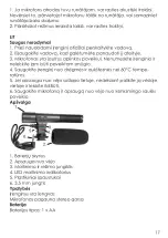 Preview for 17 page of GADGETMONSTER VLOGGING MIC Manual