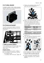 Preview for 27 page of Gaggenau DF481101 Information For Use