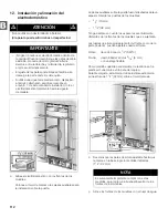 Preview for 112 page of Gaggenau RF 461 Installation Instructions Manual