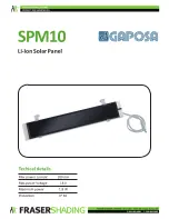 GAPOSA SPM10 Manual preview