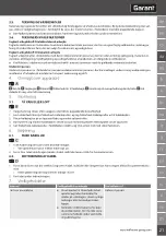 Preview for 21 page of GARANT 081198 User Manual