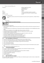 Preview for 25 page of GARANT 081198 User Manual