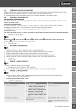 Preview for 59 page of GARANT 081198 User Manual