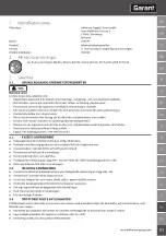 Preview for 91 page of GARANT 081198 User Manual