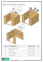 Preview for 14 page of GARDY SHELTER 3365 Assembly Instructions Manual