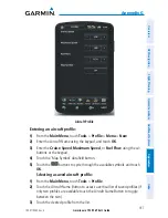 Preview for 181 page of Garmin aera 796 Pilot'S Manual