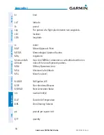 Preview for 198 page of Garmin aera 796 Pilot'S Manual