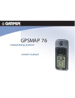 Garmin GPSMAP 76 series Owner'S Manual preview