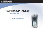 Garmin GPSMAP 76Cx Owner'S Manual preview
