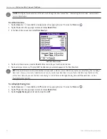 Preview for 16 page of Garmin iQue 3000 Operating Instructions Manual