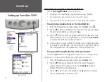 Preview for 14 page of Garmin iQue 3200 Application Manual