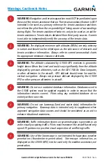 Preview for 6 page of Garmin SOCATA TBM850 Cockpit Reference Manual