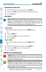 Preview for 66 page of Garmin SOCATA TBM850 Cockpit Reference Manual