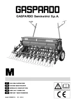 Gaspardo M Use And Maintenance preview