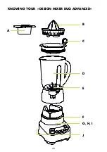 Preview for 40 page of Gastroback Design Mixer Advanced Electronic Operating Instructions Manual