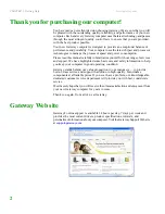 Preview for 8 page of Gateway LT 1000 User Manual