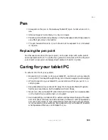 Preview for 199 page of Gateway Tablet PC User Manual