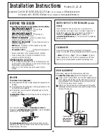 Preview for 10 page of GE GSS20GEWBB Owner'S Manual & Installation Instructions