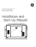 Preview for 1 page of GE HOME NERATOR SYSTEM 18000 WATT Installation And Start-Up Manual