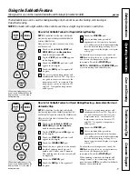 Preview for 17 page of GE JBP81TLWW Owner'S Manual